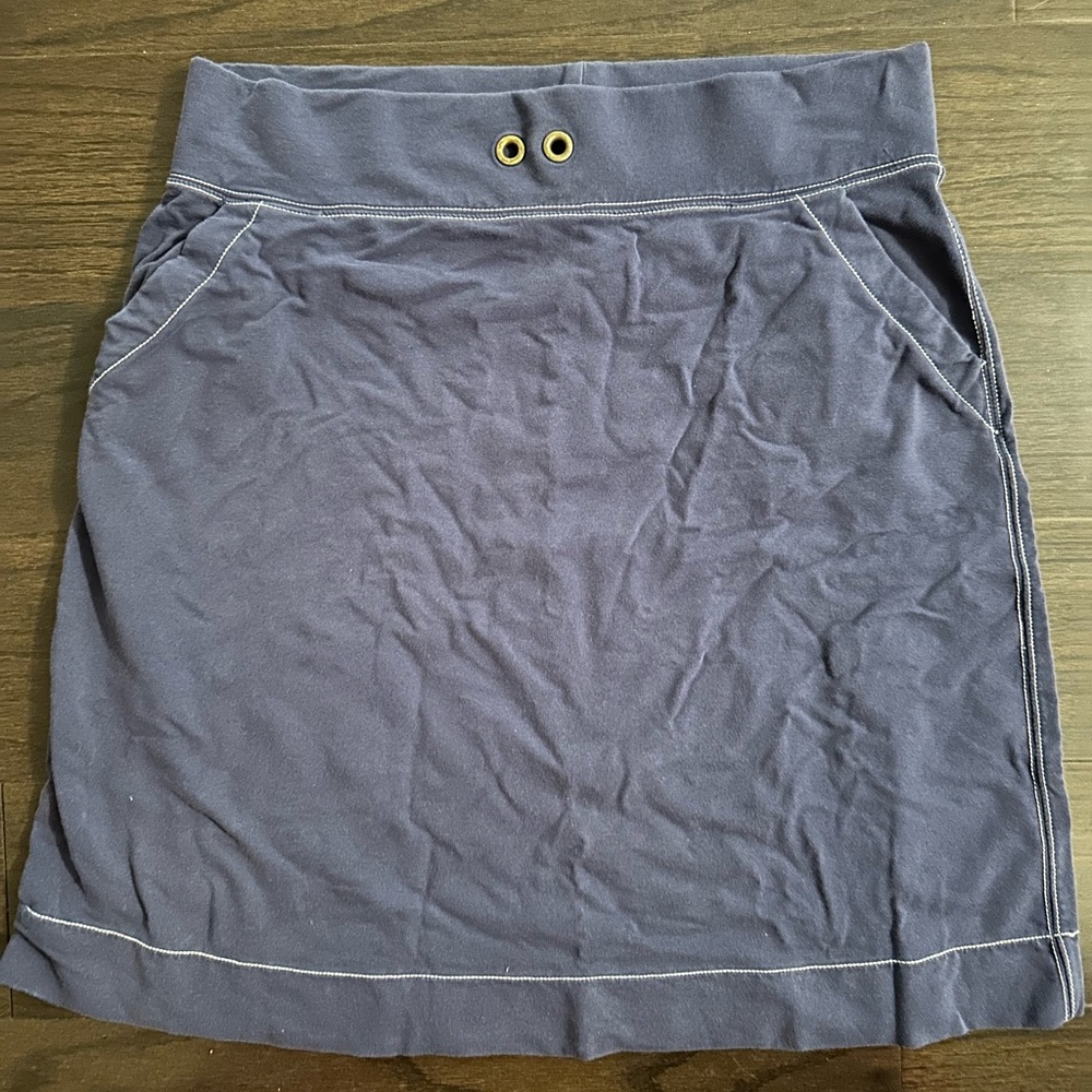 Navy J. Crew skirt